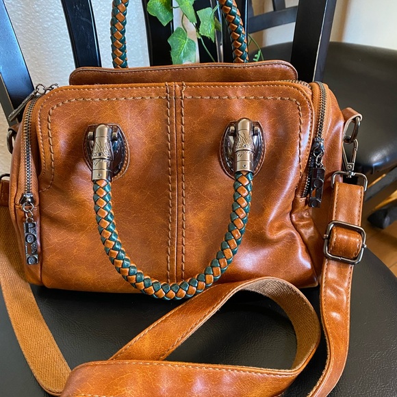 Xidibaoluo Faux Leather Purse color Brown Bag - Picture 3 of 9